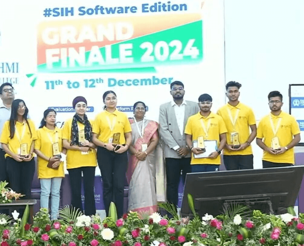Smart India Hackathon project view — system architecture and dashboard